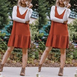 Long sleeve swing dress NWT